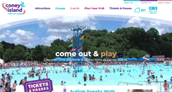 Desktop Screenshot of coneyislandpark.com